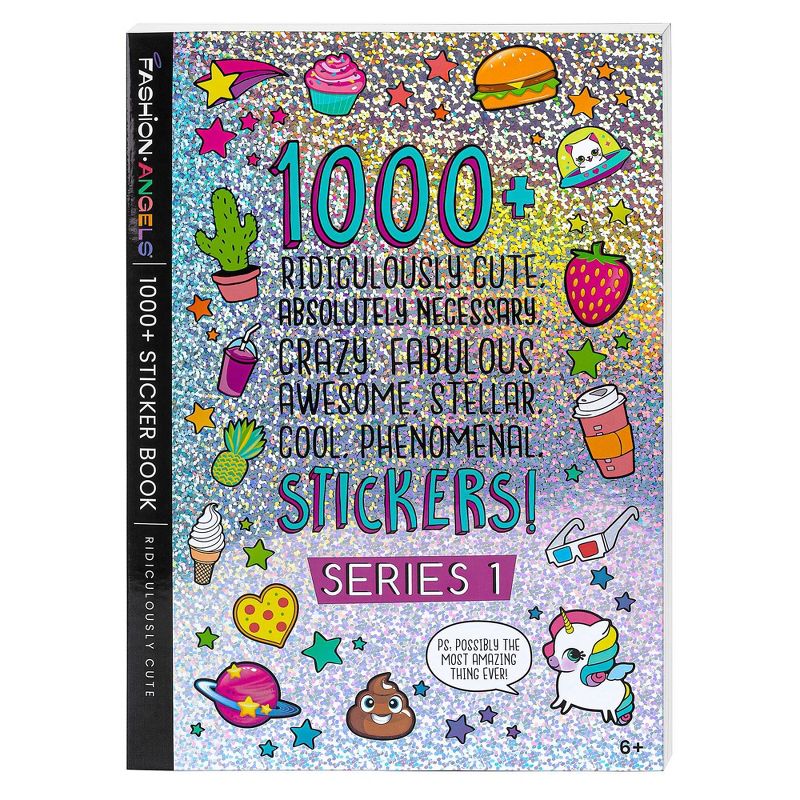 Ridiculously Cute 1000+ Sticker Book 40 Pages - Fashion Angels, 1 of 10