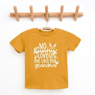The Juniper Shop No Bunny Loves Me Like Grandma Youth Short Sleeve Tee