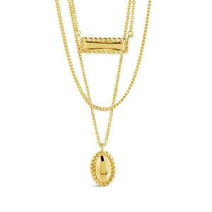 SHINE by Sterling Forever Hartley Layered Necklace - 1 of 3