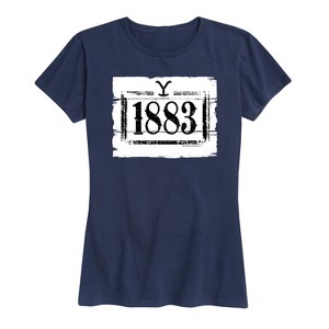 Women's - 1883 - 1883 Wood Sign Short Sleeve Graphic T-Shirt - 1 of 3