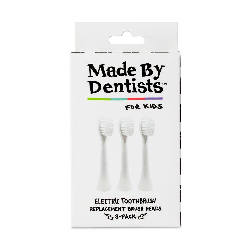 Made by Dentists Kids&#39; Electric Toothbrush Replacement Heads - Trial Size - 3pk, 1 of 6