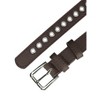 Allegra K Women's PU Leather Metal Buckle Skinny Hollow Grommet Waist Belts - 2 of 4