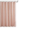 PAGED 72x70 Inch Shower Curtain Modern Cotton Shower Curtain with Tufted Design for Bathroom, Machine Washable - 2 of 4