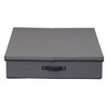 Household Essentials 24" Storage Box with Lid - image 4 of 4