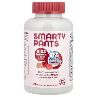SmartyPants Kids Formula, Cherry Berry, 120 Gummies