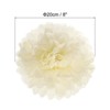 Unique Bargains Decorative Reusable Party Wedding Tissue Pom Poms Flowers 5 Pcs - 2 of 4