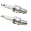Champion 2 Pack Small Engine Spark Plug, Stk No. 909, Plug Type - RS17YX-2PK - 2 of 3