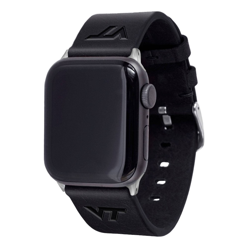 Photos - Watch Strap NCAA Virginia Tech Hokies Apple Watch Compatible Leather Band 38/40/41mm 