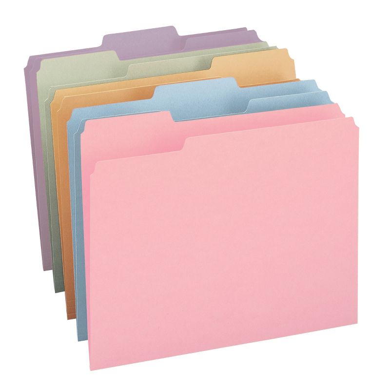 Smead File Folder, 1/3-Cut Tab, Letter Size, 100 per Box, 4 of 9