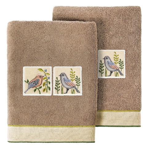 Terry Bath 2pc Towels White - Linum Home Textiles : Target