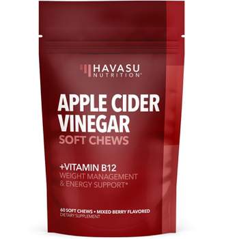 Apple Cider Vinegar Chews, Havasu Nutrition, 60ct