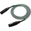 Kirlin XLR Male To XLR Female Microphone Cable - Olive Green Woven Jacket - 2 of 3