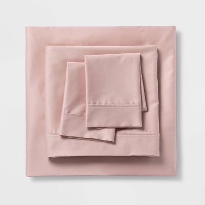 Photo 1 of 500 Thread Count Tri-Ease Sheet Set - Threshold - full - blush 