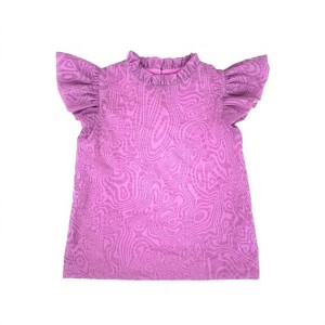 Girl Kids Ruffle Top - little Olin - 1 of 1