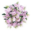 Collections Etc Stunning Artificial Quince Bushes - Set of 3 - 3 of 4