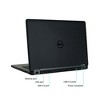 Dell Latitude E5450 Laptop, Core i5-5200U 2.2GHz, 8GB, 256GB SSD, 14" HD, Win10P64, Webcam, Manufacturer Refurbished - 3 of 4