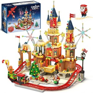 Cubimana Gingerbread House Building Set 1232PC Advent Calendar Christmas Countdown Kit for Adults & Kids Ages 6+ - 1 of 4