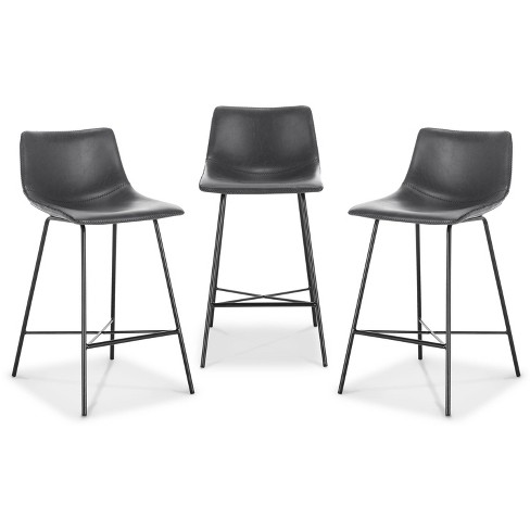Set Of 3 24 Phillip Counter Height, What Is Counter Height For Bar Stools