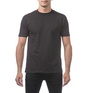 2 Pack Pro Club Men's Comfort Cotton Short Sleeve Crew Neck T-Shirt - 1 of 4