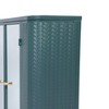 Kumasinova 27.55" Over The Toilet Storage Cabinet,Wall Mount Bathroom Cabinet with Mirror Doors,Farmhouse Bathroom Storage Cabinet with Open Shelf - 4 of 4