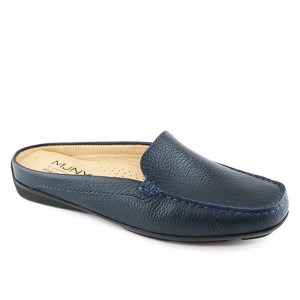 Marc Joseph New York | Womens Leather Slip On Briarwood Venetian Mule Loafer - 1 of 4