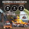 ViVLLY – Fatwood Fire Starters – 100% Natural Pine Kindling Sticks for Fireplaces, Grills & Campfires – 10 lb - 3 of 4