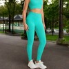 Anna-Kaci Active Women's High Waist Seamless Leggings with Full-Length Compression Fit - 3 of 4