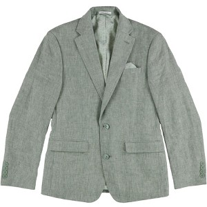 bar III Mens Slim-Fit Linen Two Button Blazer Jacket - 1 of 3