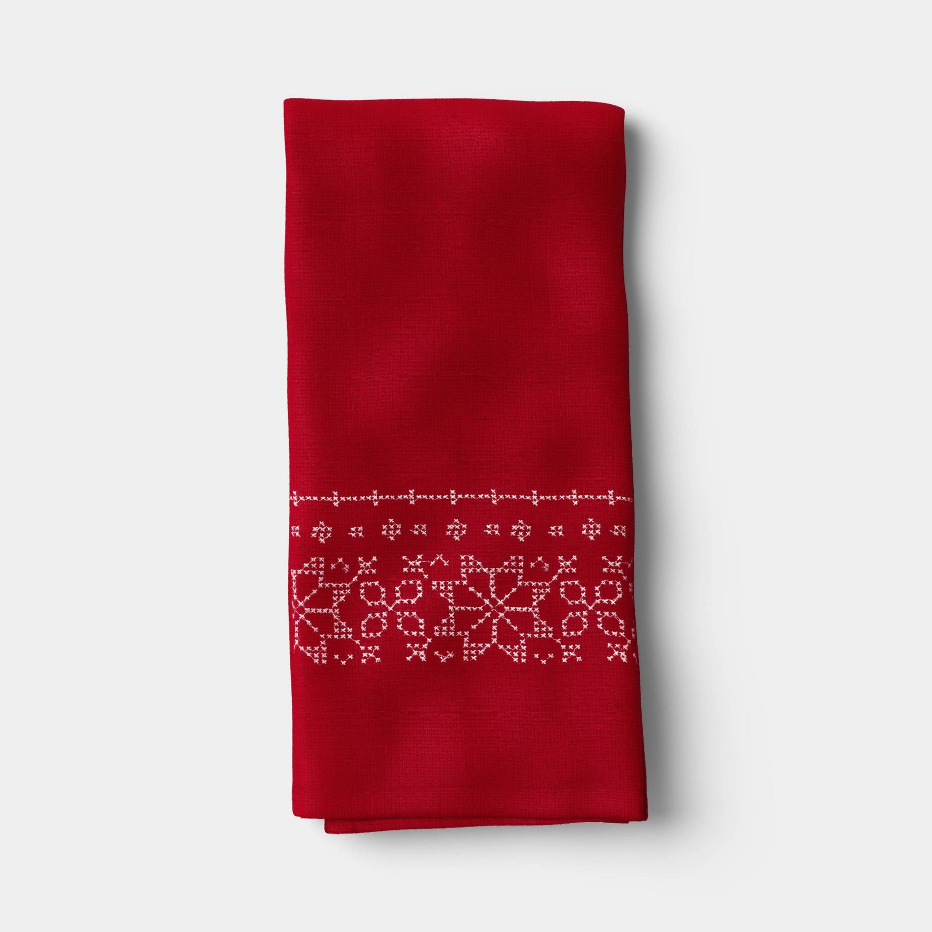 Cross Stitch Border Kitchen Towel - Threshold™