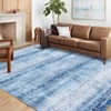 Washable Rug Large Area Rugs for Living Room Non-Slip Paisley Distressed Rugs for Bedroom Stain-Resistant Traditional Low Pile Accent Carpet - 3 of 4