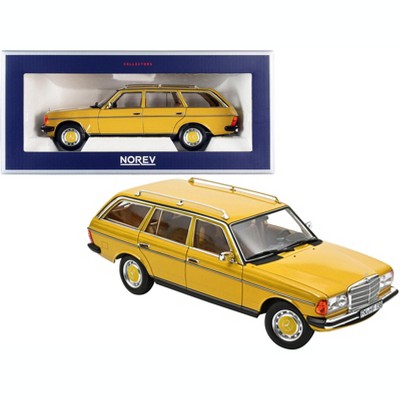 1982 Mercedes Benz 200 T Yellow 1/18 Diecast Model Car by Norev