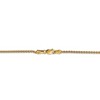 Black Bow Jewelry 1.65mm, 14k Yellow Gold, Solid Spiga Chain Necklace - 4 of 4