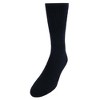 Vannucci Men's Super Soft Mid-Calf Ribbed Dress Socks (1 Pair) - 3 of 4