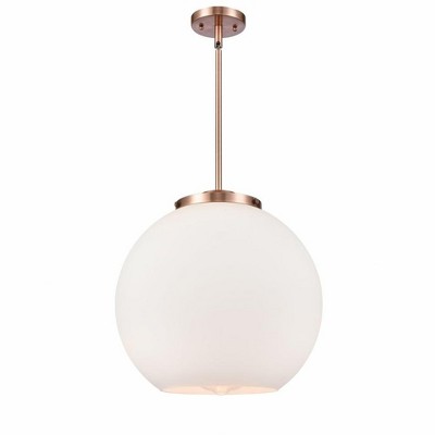 Athens - 1 Light Pendant In Industrial Style-16.38 Inches Tall and 15.75 Inches Wide