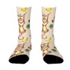 Dsane Funny Monkey Women Printed Crew Socks Funny Funky Socks Soft Polyester Novelty Gifts for Artists Men - 3 of 4