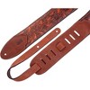 Levy's M4WP-006 3" Embossed Leather Guitar Strap - 3 of 3