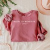 Simply Sage Market Embroidered Made In America 1776 Lightweight Garment Dyed Sweatshirt - 3 of 4