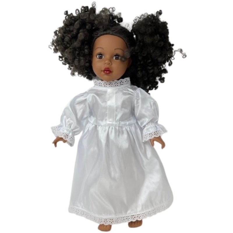 Doll Clothes Superstore Wedding Communion Confirmation Dress Compatible With 18 Inch Girl Dolls Like Our Generation American Girl My Life Dolls, 2 of 5