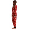#followme Buffalo Plaid 2 Piece Thermal Pajama Set for Women -Jogger Winter Christmas PJs - 2 of 3