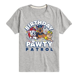 Boys' - Paw Patrol - Birthday Pawty Patrol Short Sleeve Graphic T-Shirt - 1 of 4