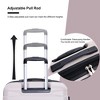 Whisen 5-Piece Set(21/25/29 in.) Luggage Sets Lightweight Suitcase with TSA Lock and Rotating Wheels - 2 of 4