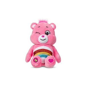 Care Bears Fun Size Sparkle Plush Cheer Bear - 1 of 4