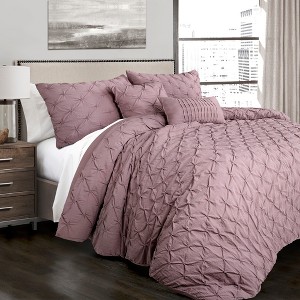 Lush Décor 5pc Ravello Pintuck Comforter Set - 1 of 3