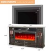 AMERLIFE 70'' Large Fireplace TV Stand with 42" Fireplace - 2 of 4