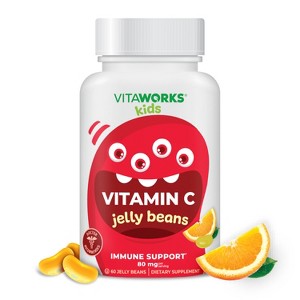 VitaWorks Kids - Vitamin C - 60 Jelly Beans - 1 of 4