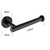 6 Piece Stainless Steel Bathroom Towel Rack Set Wall Mount - 4 of 4