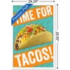 Trends International Time for Tacos! Framed Wall Poster Prints - 3 of 4
