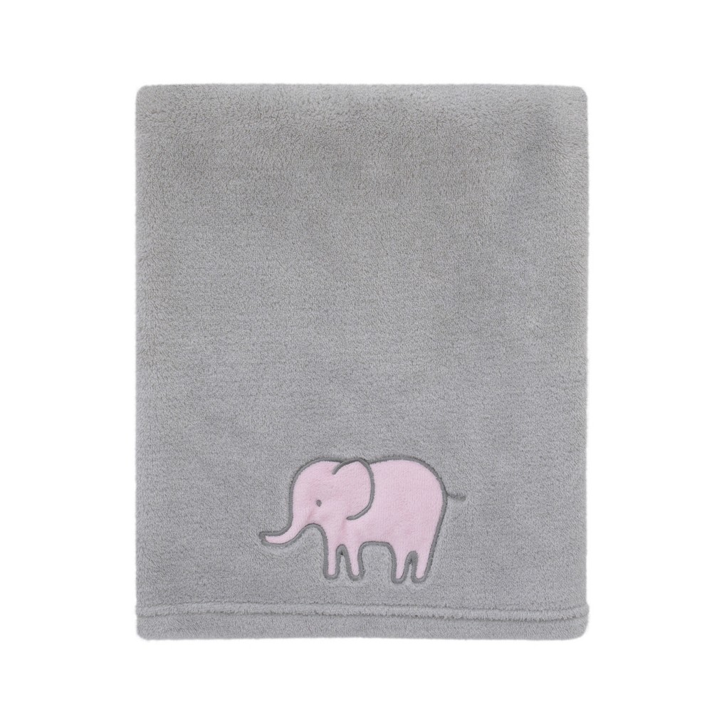 Photos - Children's Bed Linen Elephant Baby Blanket - Pink - Just One You® made by carter's
