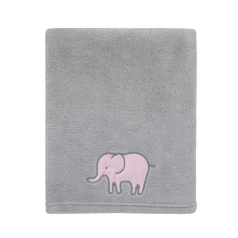 elephant baby blanket blue