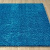 Luxe Weavers Plush Shag Solid Indoor Area Rug - 3 of 4
